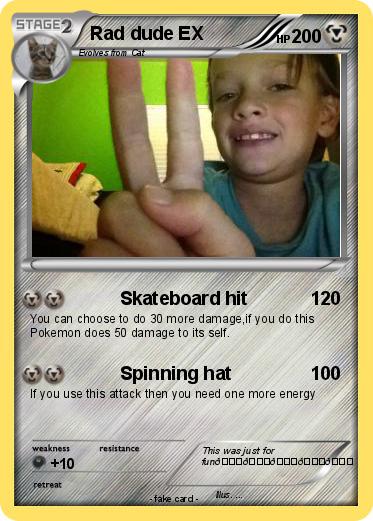 Pokemon Rad dude EX