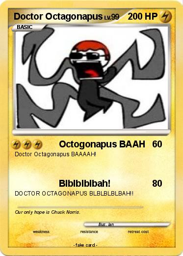 Pokemon Doctor Octagonapus