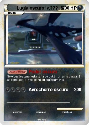 Pokemon Lugia oscuro lv.???  5