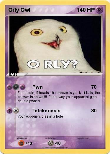 Pokemon Orly Owl