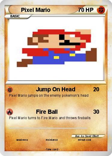 Pokemon Pixel Mario