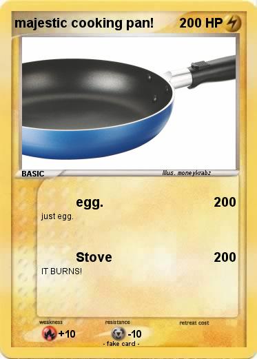 Pokemon majestic cooking pan!