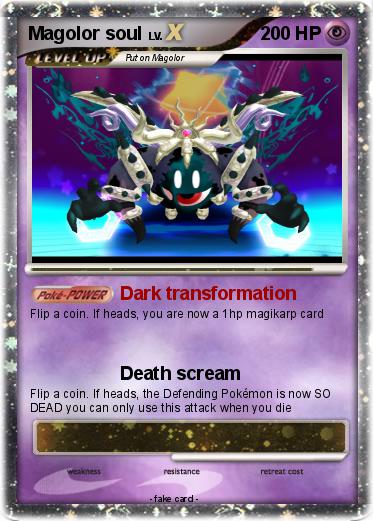 Pokemon Magolor soul