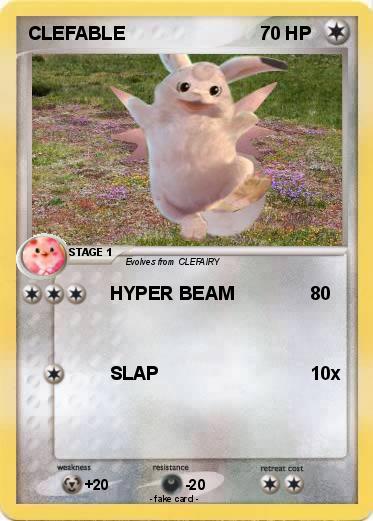 Pokemon CLEFABLE