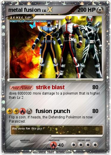 Pokemon metal fusion