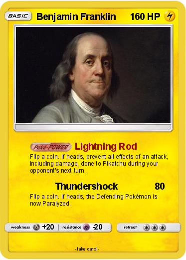 Pokemon Benjamin Franklin