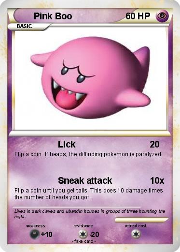 Pokemon Pink Boo