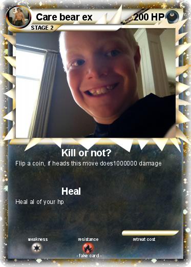 Pokemon Care bear ex