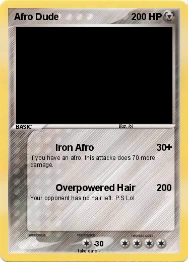 Pokemon Afro Dude