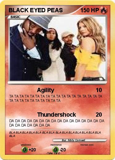 Pokemon BLACK EYED PEAS