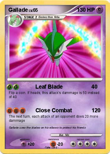Pokemon Gallade