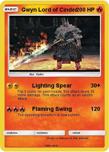 Pokemon Gwyn Lord of Cinder