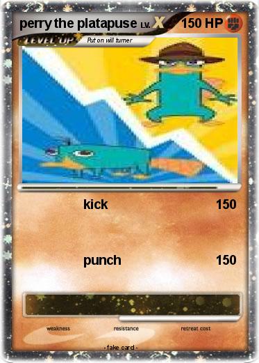 Pokemon perry the platapuse