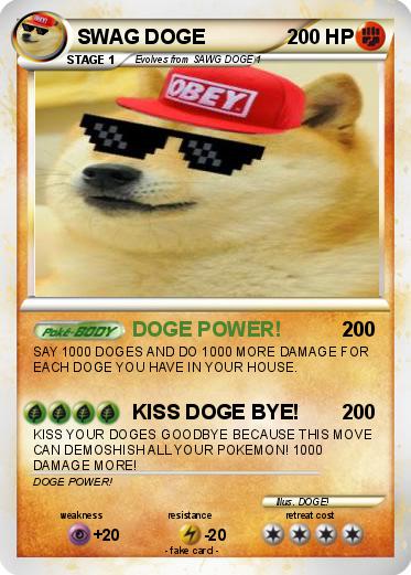 Pokemon SWAG DOGE