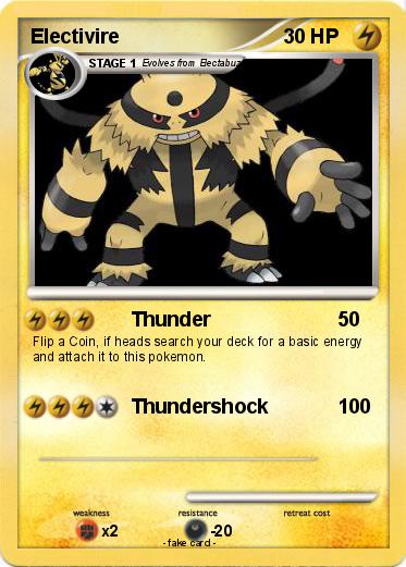 Pokemon Electivire