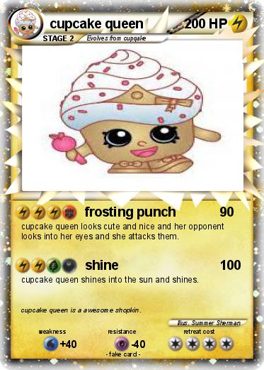 Pokemon cupcake queen