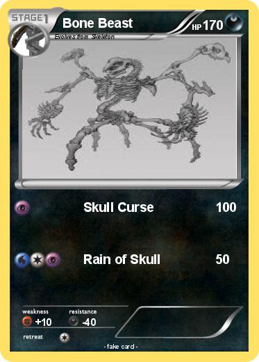 Pokemon Bone Beast