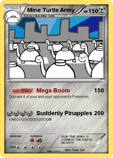 Pokemon Mine Turtle Army