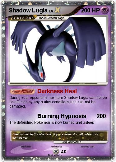 Pokemon Shadow Lugia