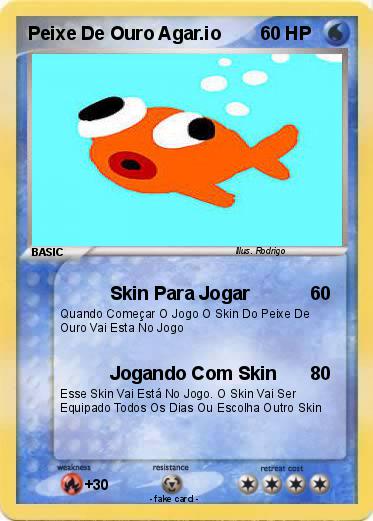 Pokemon Peixe De Ouro Agar.io