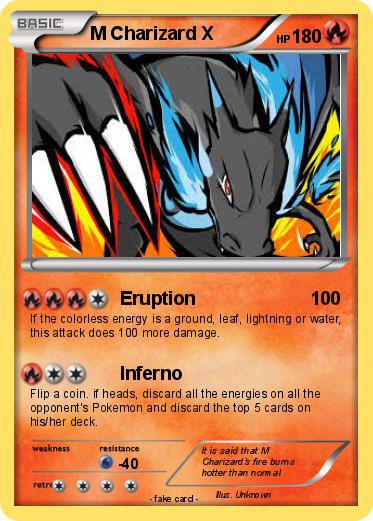 Pokemon M Charizard X