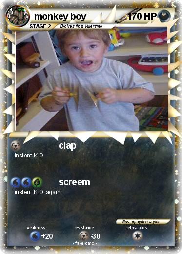Pokemon monkey boy