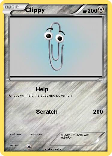 Pokemon Clippy