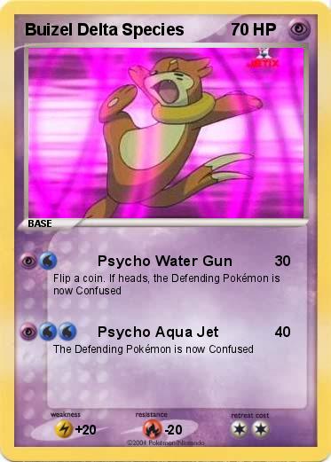 Pokemon Buizel Delta Species