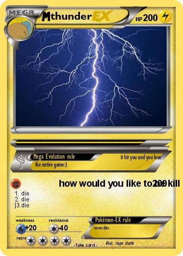 Pokemon thunder
