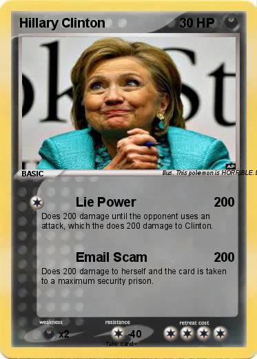 Pokemon Hillary Clinton