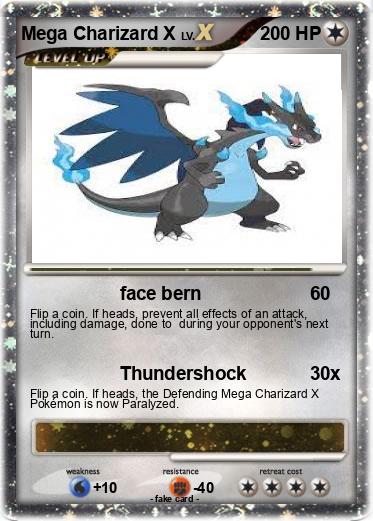Pokemon Mega Charizard X