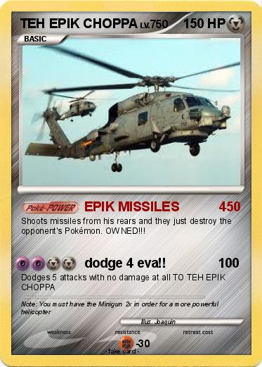 Pokemon TEH EPIK CHOPPA