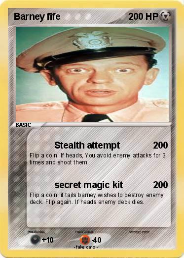 Pokemon Barney fife