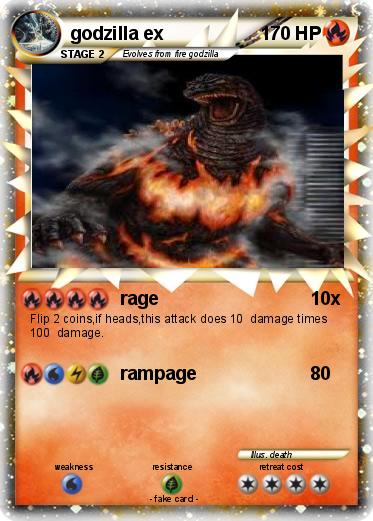 Pokemon godzilla ex