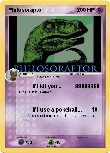 Pokemon Philosoraptor
