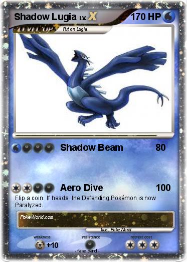 Pokemon Shadow Lugia