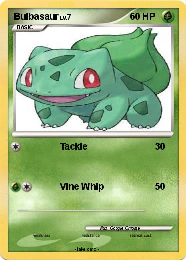 Pokemon Bulbasaur
