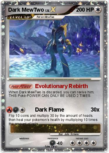 Pokemon Dark MewTwo