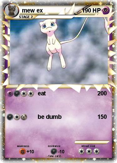 Pokemon mew ex