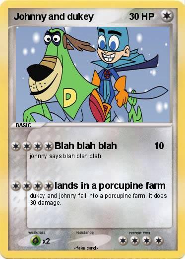 Pokemon Johnny and dukey