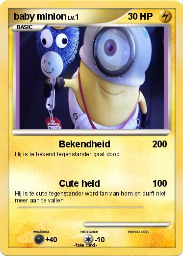 Pokemon baby minion