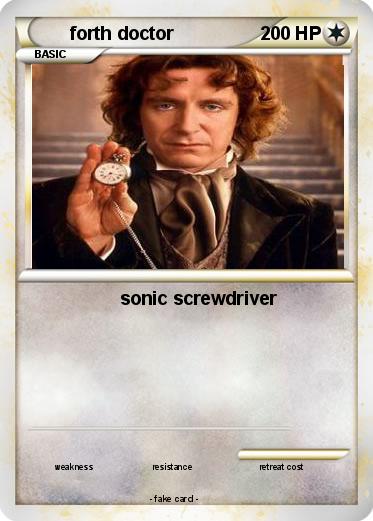 Pokemon forth doctor