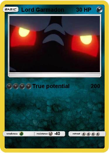Pokemon Lord Garmadon