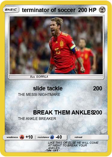 Pokemon terminator of soccer