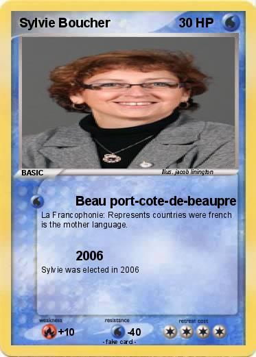 Pokemon Sylvie Boucher