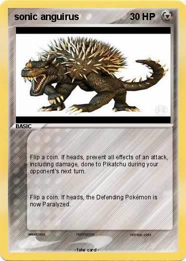 Pokemon sonic anguirus