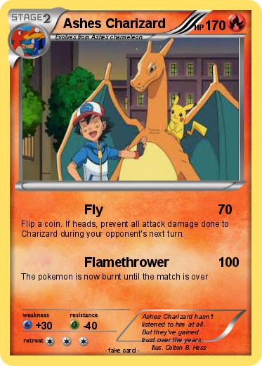 Pokemon Ashes Charizard