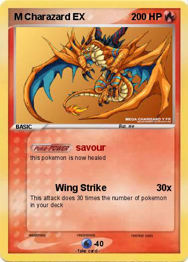 Pokemon M Charazard EX