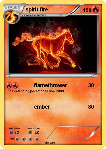 Pokemon spirit fire