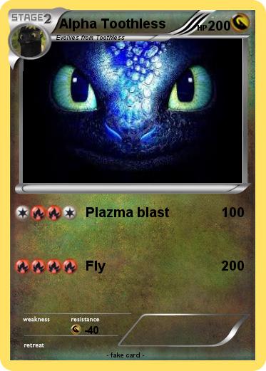 Pokemon Alpha Toothless